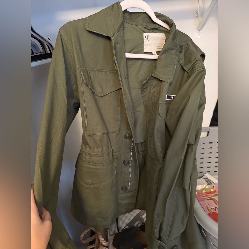Pilcro Cotton Utility Jacket NEW